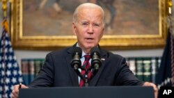 Președintele SUA, Joe Biden, spune că lovituri în Yemen au avut succes și a avertizat că nu va ezita să ia măsuri suplimentare, dacă va fi necesar. (AP Photo/Evan Vucci, File)
