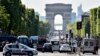 Car Smashes Into Police Van On Paris's Champs-Elysees In 'Deliberate' Act
