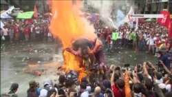 Демонстрації профспілок, спалення демонів і сутички з поліцією – у світі відзначали Першотравень (відео)