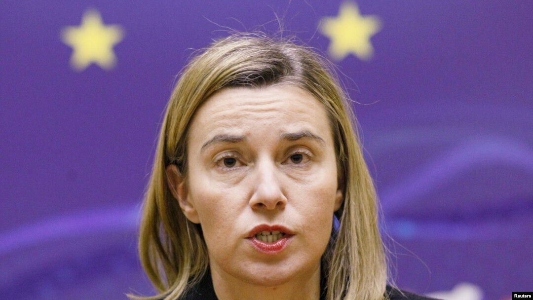 Avropa İttifaqının xarici işlər komissarı Federica Mogherini. 