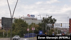 Sedište Naftne industrije Srbije u Beogradu, 28. jun 2025.