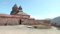 «Ազատություն» ռ/կ հայկական ծառայության վերջին նկարահանումը Գանձասարում, 3-ը ապրիլի, 2022թ. 