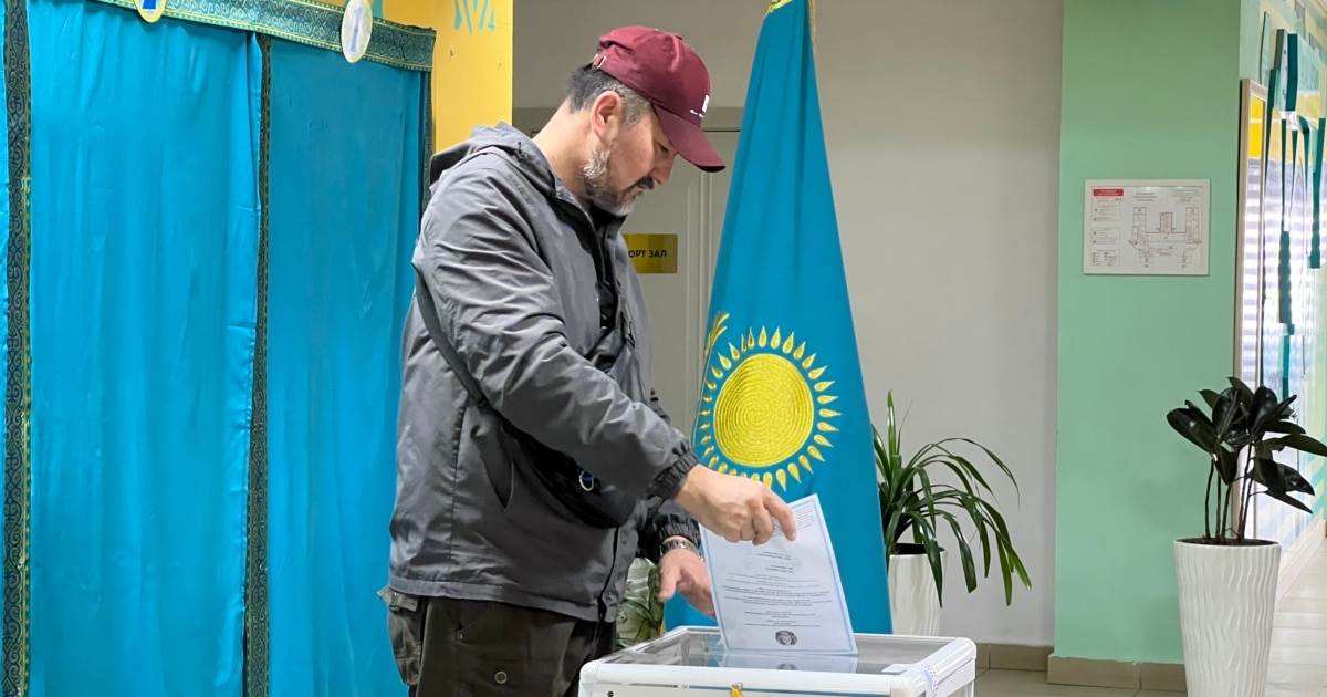 Journalists Detained As Kazakhstan Holds Controversial Referendum