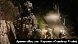 Израильские военнослужащие на юге Ливана