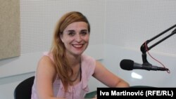 Snežana Čongradin u studiju RSE (jul 2019)