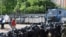 На вучэньнях падразьдзелаў МУС Беларусі ў Магілёўскай вобласьці. Архіўнае фота