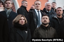 Алена і Ўладзімір Зяленскія