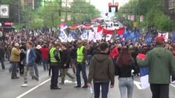 В Сербии продолжаются протесты против избранного президента Вучича (видео)