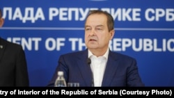Ministri i Punëve të Brendshme i Serbisë, Ivica Daçiq.