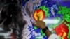 Praćeje putanje uragana Fiona koji je pogodio Dominikansku Republiku i Porto Riko, 18. septembar 2022. 