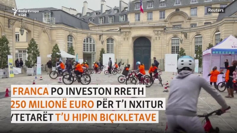 Plani i Francës për t’i nxitur qytetarët t’u hipin biçikletave