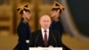 RUSSIA - Russian President Vladimir Putin delivers a speech during a ceremony to receive letters of credence from newly-appointed foreign ambassadors at the Kremlin in Moscow, Russia, September 20, 2022