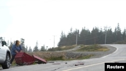 Oluja "Fiona" u Stephenville, Newfoundland, Kanada, 24. septembar 2022.