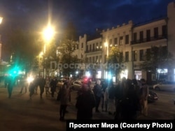 Протест против мобилизации, Красноярск
