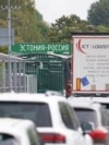 На фото: пункт пропуску, Нарва, Естонія, 18 вересня 2022 року