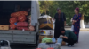 Turkmenistan. People buying fruits and vegetables. Grocery. Ashgabat. September 2022