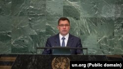 Președintele Kârgâzstanului, Sadir Japarov, la Adunarea Generală ONU