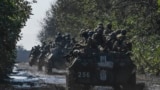 Українські військові на БМП у Новоселівці, 17 вересня 2022 року