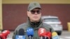 Кіраўнік Службы аховы дзяржаўнай мяжы Літвы Рустамас Любаевас на памежным пераходзе Лаварышкі (Lavoriškės), верасень 2022 году