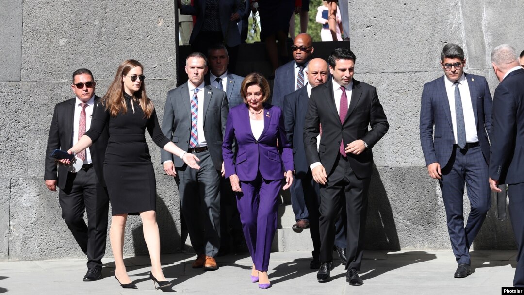 Pelosi condemns Azerbaijan's attacks on Armenia