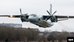 Украинаның Ан-26 ұшағы (Көрнекі сурет).