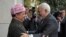 File photo:IRAQ -- Kurdistan Democratic Party (KDP) Masud Barzani (L), welcomes Iranian Foreign Minister Mohammad Javad Zarif in Irbil, the capital of the Kurdish autonomous region, January 15, 2019