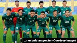 Türkmen futbolçylary. Arhiw suraty