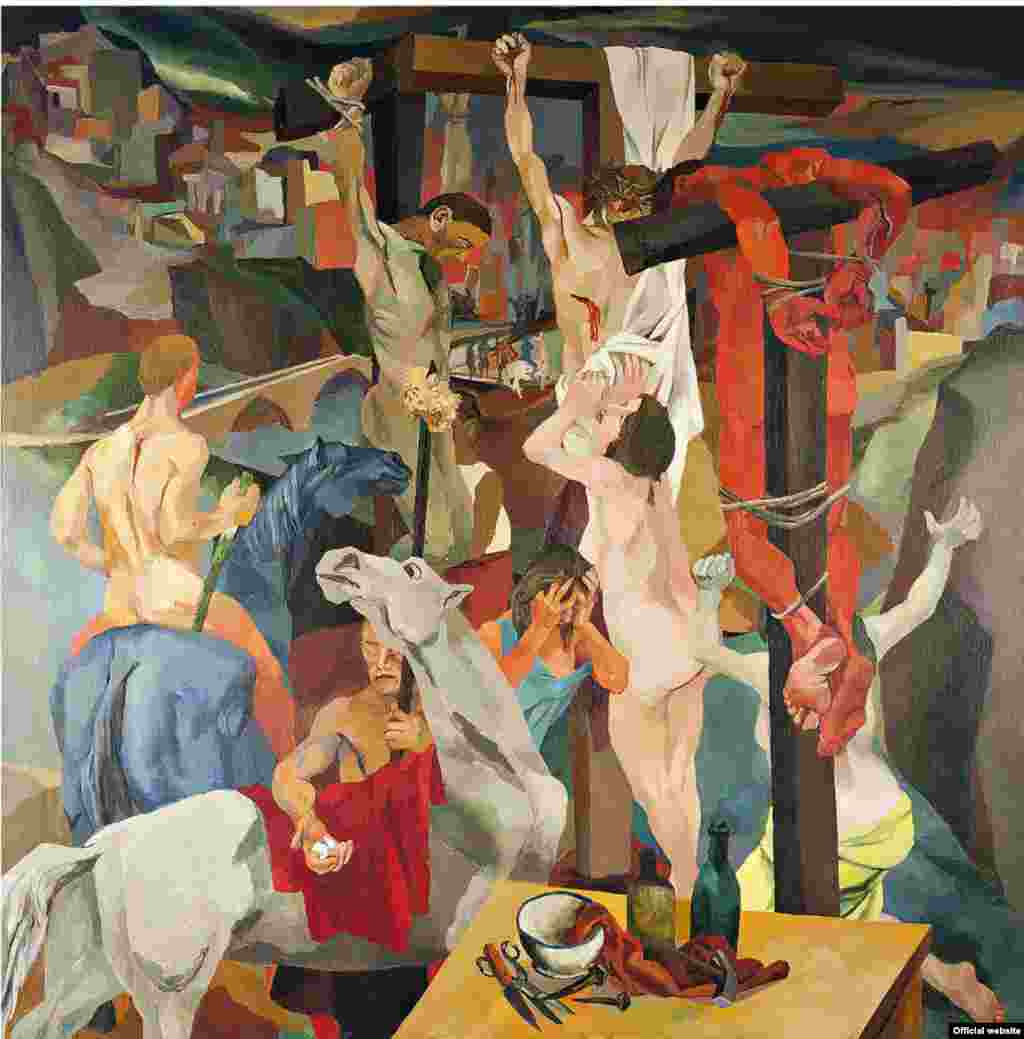 Renato Gutuso, Crucificarea (1940-41).