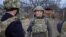 UKRAINE -- Ukrainian President Volodymyr Zelenskiy visits the frontline with Russia backed separatists in Mariupol region, April 9, 2021