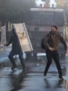 Anti-government protest by students in Tirana
