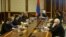 Armenia - President Serzh Sarkissian meets with members of a commission on constitutional reform, 13 March, 2015