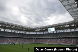 Stadionul Ghencea, imagine din 2021. Echipa FCSB nu a primit dreptul de a-l închiria.