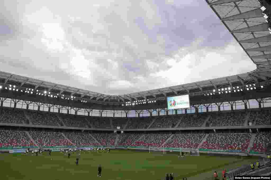 Jucătorii austrieci s-au antrenat pe stadionul Ghencea cu o zi înainte de meciul de la EURO 2020