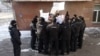 Kazakh Police 'Kettle' Freezing Protesters For Nine Hours, Blasting 'Blizzard' Song