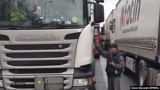 Vendkalimi kufitar Batrovci mes Serbisë dhe Kroacisë, 26 janar 2026.