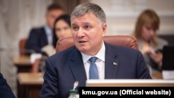 Ukrainian Interior Minister Arsen Avakov 