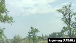 База комплектования военной техники на поле у села Новостепное