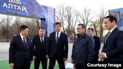 “Алтай” шаарчасынын курулушун баштоо иш-чарасы. 20-ноябрь, 2025-жыл. Бишкек.