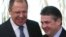 Russia - Russian Foreign Minister Sergei Lavrov (L) meets with his German counterpart Sigmar Gabriel in Moscow, Russia, March 9, 2017