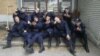 Fotografija devetorice polaznika policijske obuke u Sremskoj Kamenici