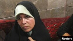 فایزه رفسنجانی دختر رییس جمهور سابق ایران