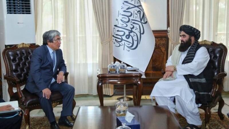 Посол Казахстана в Кабуле встретился с и. о. главы МИД в правительстве талибов