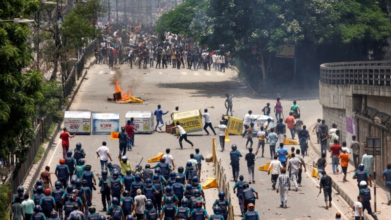 اعتراضات و سرکوب آن در بنگلادش ادامه دارد؛ افزایش شمار کشته‌ها و زخمی‌ها