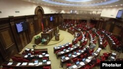 Armenia - A parliament session in Yerevan, 21May2014.