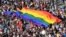 A Budapest Pride résztvevői 2019. július 6-án