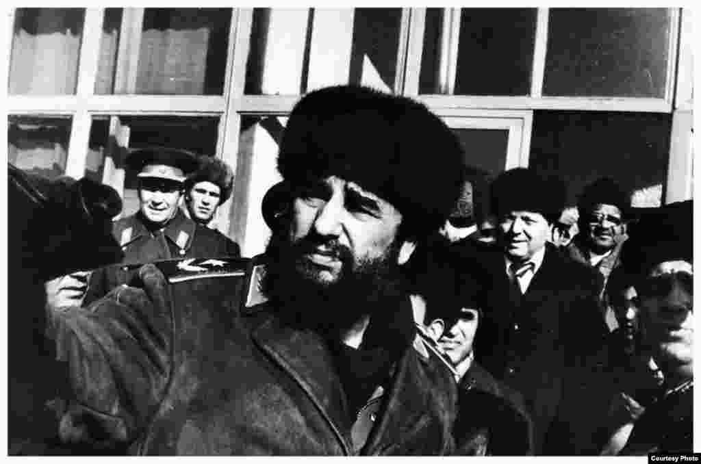 Фидель Кастро в СССР, 1981 год.