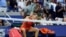 Беларуска Арына Сабаленка на турніры U.S. Open. Нью-Ёрк, 8 верасьня 2026 году