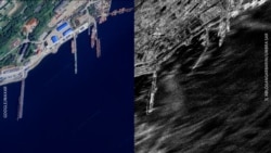 O bază de submarine a Rusiei a fost avariată de tsunami, arată imagini din satelit
