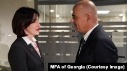 Мака Бочоришвили и генсек Совета Европы Ален Берсе