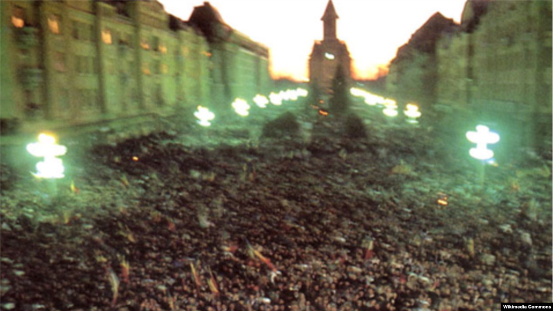 Mass protests in Timisoara, and the military crackdown on the protesters, added to the momentum toward Romania's revolution.